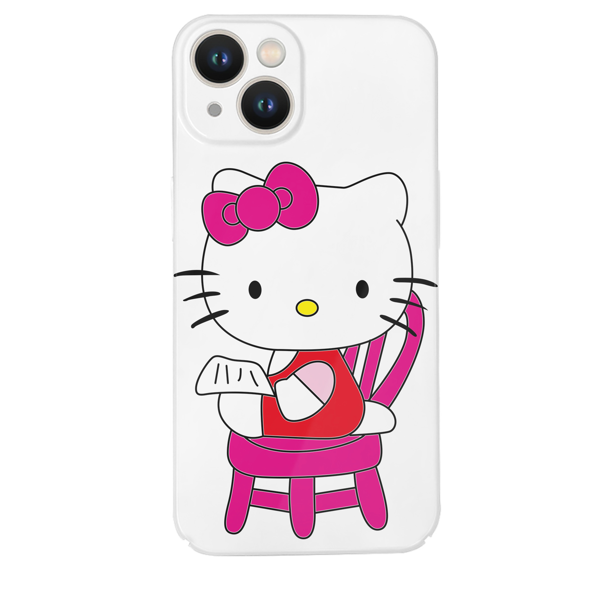 （画像用） Hello Kitty ハローキティ 【iPhone 14シリーズ対応】ハードケース